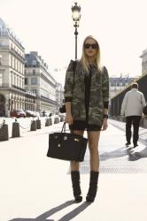 MILITARY PRINT FOR FASHION WEEK