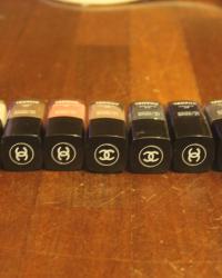 my new chanel nail color :D 