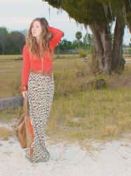 5 Ways To Wear A Leopard Maxi