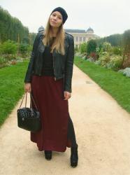 BURGUNDY IN LE JARDIN DES PLANTES 