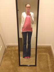 BBCA DAY 12: Pink and White Work Outfit