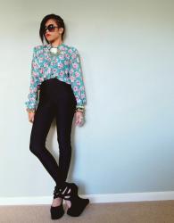 Floral & Disco Pants