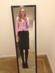 BBCA DAY 16: POCKET PENCIL SKIRT WORK OUTFIT