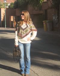 Poncho Look! 