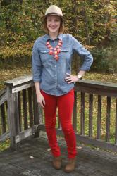 What I Wore: Pumpkin Patch