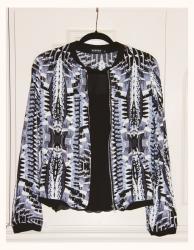 New in: printed jacket
