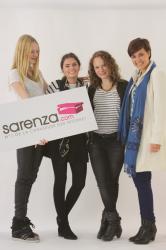 at the Sarenza office