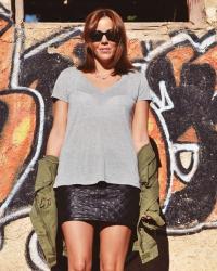 LeAtHeR SkIrT: LOOK 3 (ARMY)