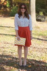 Corilynn Chevron Clutch Giveaway