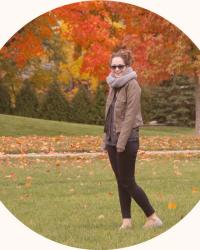 dotty, the mitten, and fall layers