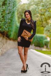 Black dress + Sorteo Menbur