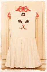 News du jour: white cat!