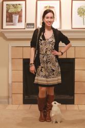 Paisley Print and Boots