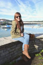 Look of the day: Plentzia with coat