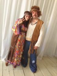 Happy Halloween From a Couple of Hippies
