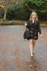 peplum & leather