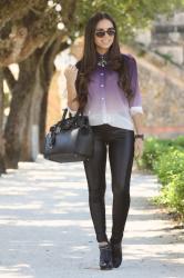 Purple ombre!