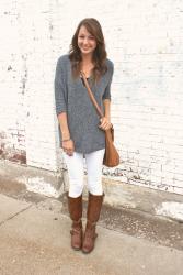 4 Ways to Style White Jeans {part 3}.