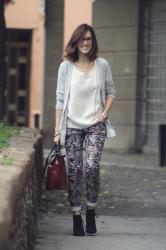 Flowery pants