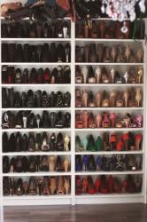 new shoecloset organisation