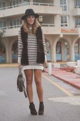 Comfy Striped Dress 
