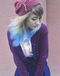 #140 BLUE HAIR