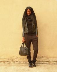Look cosy - les sneakers compensées