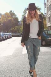 Un jeans Boyfriend et des Talons: Duo gagnant!