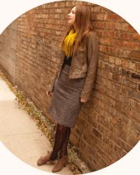 dotty, tweed, and polka dots