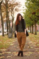 Furry Vest, Boyfriend Trousers