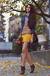 Mustard look