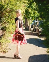 pink vintage skirts and pink australiana