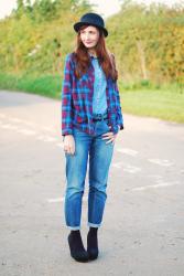 One For The Boys: Bowler, Denim and Plaid