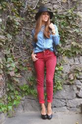 Look 187- Animal Print Jeans