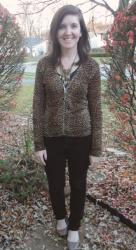 Pinned It and Did It: Fall Wreath & Lauren Conrad Outfit Inspiration
