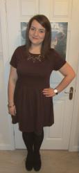 Grew Up At Midnight- Topshop Jersey Dress