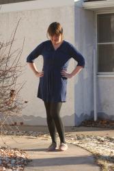 Outfit Post - Tights and Oxfords