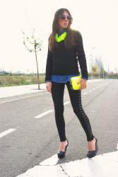 Fluor,Black&Denim