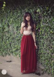 Blood Red and Lingerie