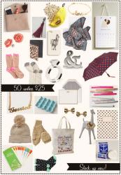 Holiday Gift Guide 2012: 50 under $25