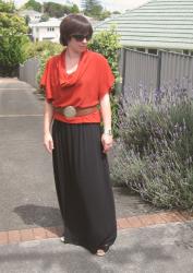 Take 5 - Black Maxi Dress