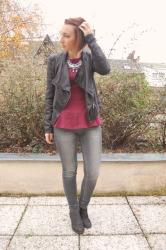 Veste python & top peplum