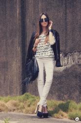 Look du jour: it’s black and white