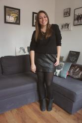 Leather Skirt