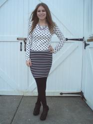 Look What I Got Link Up: Polka Dots & Stripes