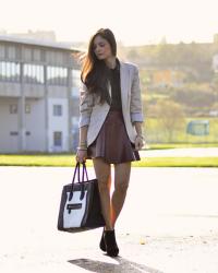 Oxblood Skirt...