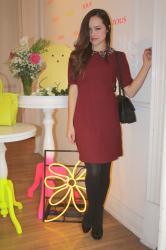 Tous Bliss p/v 2013 /Burgundy Dress