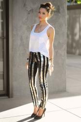 Metallic Stripes