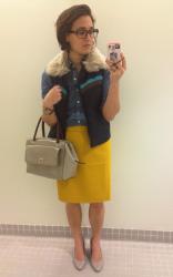 OOTD: Plumbing the Depths of Business Casual (aka, Chambray to Work)