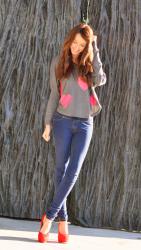 RED HEELS &  HEARTS